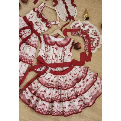 Honey Machine The Cherry Is Ripe Top and Skirt Set(2nd Reservation/Full Payment Without Shipping)